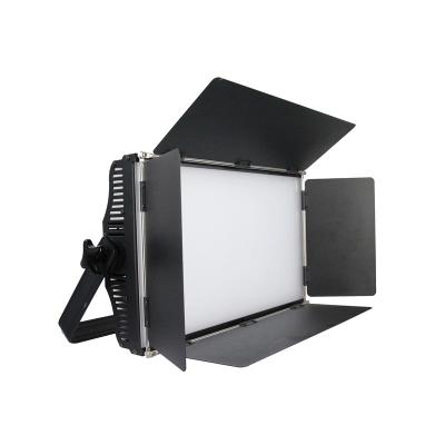 China The new 200W LED studio professional desktop background Flat soft panel video light for sale