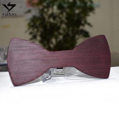 China Wedding decoration & Gift 100% Natural Gentleman Wooden Bow Ties And Bow Tie Wood for sale