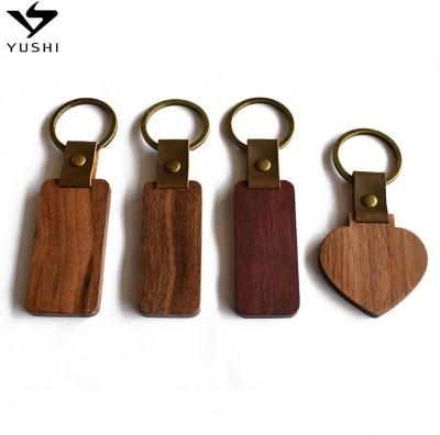 China China Factory Wholesale Personalized Custom Wooden Key Chain Meaningful Key Chain for sale