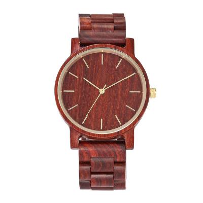 China Wholesale Fashion Water Resistant Waterproof Mens Wood Wrist Watch With Private Logo for sale