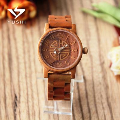 China Wholesale Water Resistant OEM ODM Waterproof Unique Wood Watch With Japan Movt for sale