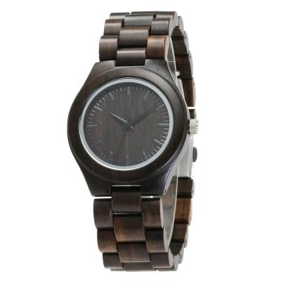 China Hot Sale Classic Black Sandal Non-Specific Women Wooden Wristwatches No Moq Wooden Men Watch for sale