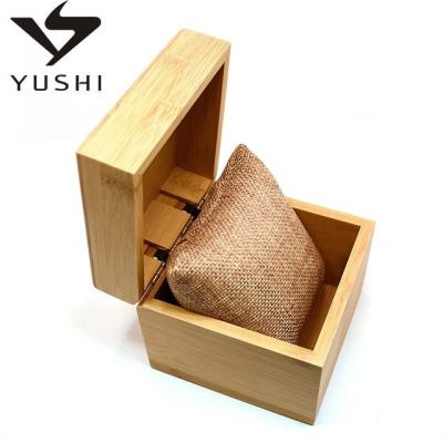 China Package For Watch High Quality Custom Logo Bamboo Packaging Box For Watch for sale