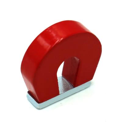 China Education STUFFED Construction Sintered Alnico Horseshoe Educational Shoe Magnet U Shaped Low Price for sale