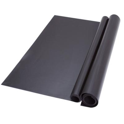 China Industrial Magnet Strong Soft Rubber Ferrite Magnet Roll Plain Flexible Magnetic Sheets for sale