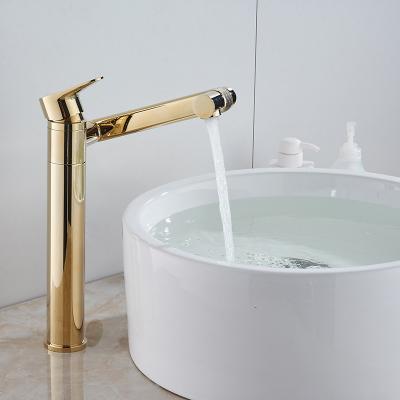 China Top Quality Gold Basin Bathroom Faucets Metered Faucet Made in China For Hotel Bath Home Faucet Single Handle Metered Faucets Single Hole for sale