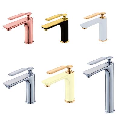 China Luxury Nordic Style Design Basin Mixer Tap Bathroom Basin Water Sink Water Sink Faucet Multicolor Original Brass Design Luxury Faucets for sale