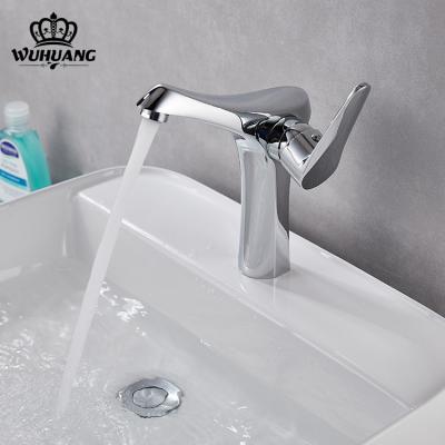 China Wholesale Electric Sink Faucet Bathroom Basin Faucets Modern Single Handle Mixer Tap Basin for sale