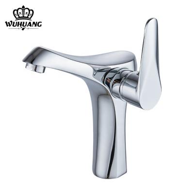 China Wenzhou Electric Modern Futuristic Design Cheap Brass Faucets Bathroom Basin Faucet for sale