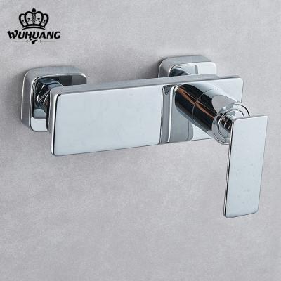 China Without Slide Bar New Design Top Quality Bathroom Copper Shower Faucet With Single Handle for sale