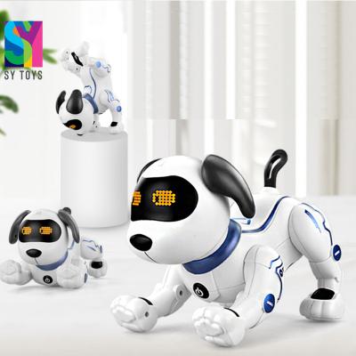 China Game SY playful remote control handstand programming push ups sing swing toys rc stunt smart dog for sale