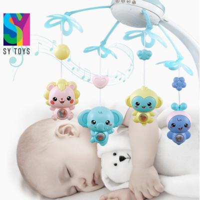 China SY Musical Projection Bedside Toy Crib Mobile Hanging Musical Lighting Bell for sale