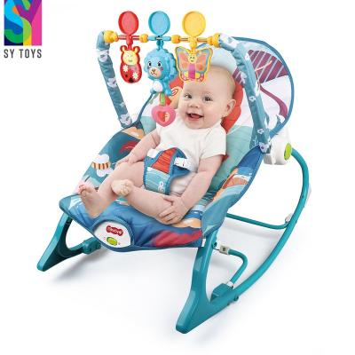 China With Music SY Toy Automatic Swing Baby Bed Light and Bouncer Newborn Rocking Chair for sale