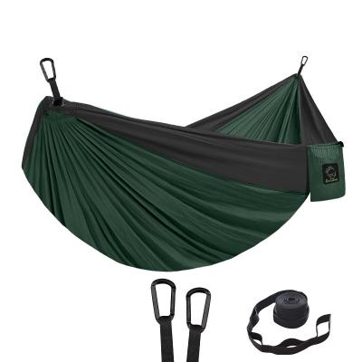 China Lightweight Outdoor Camping Multi Person Hammock Safe Multi Functional Portable Nylon Hammock for sale