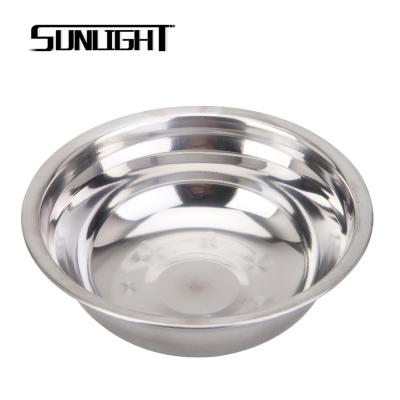 China Stainless Steel Basin Large Cheap Sustainable Magnetic Cooking Soup Bowls For Wholesale for sale