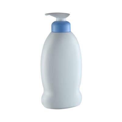 China PUMP SPRAYER 300ml Plastic PE Baby Shower Gel Empty Custom Lotion Shampoo Bottle for sale