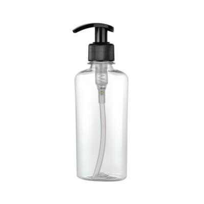 China Disinfectant 250ml Plastic PET Bottle with Liquid Sprayer and Customized Pump for sale