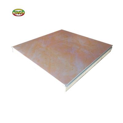 China Easy Operation Fireproof PU Composite Panel Marble Wall Insulated Sandwich Panel for sale