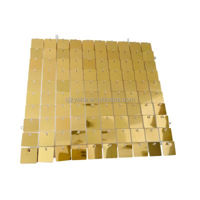 China Snap Grid Panel Wedding Events Backdrop Shimmer Sequin Panels Wall for sale