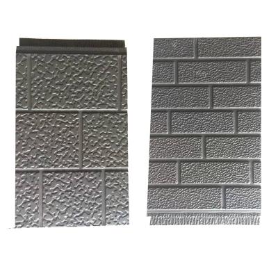 China Fireproof Rigid Polyurethane PU Foam Brick Building Sandwich Panel for sale