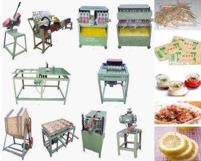 China High quality Automatic Toothpick Production Machine / Toothpick Making Machine for sale