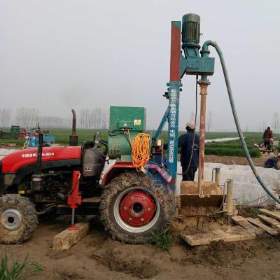 China Trailer mounted water well rig drilling machine portable / water drilling rigs for sale/mud pump for drilling for sale