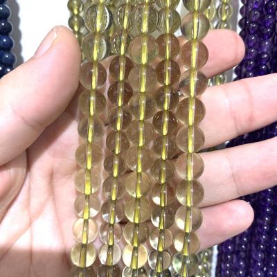 China Citrine Bead Crystal Jewelry Europe Factory Price Fancy Natural Lemon Bracelet For Gift for sale