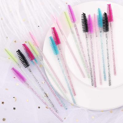 China Disposable Eyelash Makeup Mascara Wand Tubes Mascara Eyelash Cleaning Brushes Whip Brush Eyelash Brush for sale