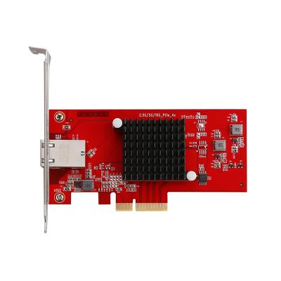 China Server 5 Speed ​​Multi-gigabit Network Adapter PCI-e Card X4 Gigabit Network Adapter Network Cards for sale