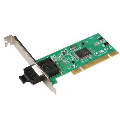 China Hot Selling Cheap Custom Fiber Lan Card Server ICplus IP100A_PCI 20 Kilometer Gigabit Network Cards for sale