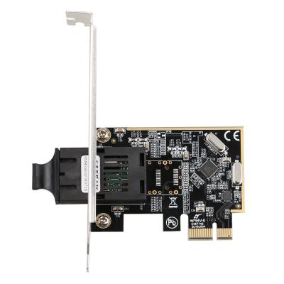 China Server 100Mbps Multimode Fiber Optic PCI Express Network Card Ethernet Adapter for sale