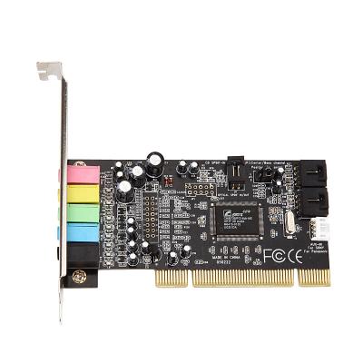 China New Type Expansion Card PCI to 6 Channel Sound Card Computer Accessories TXC097 for sale