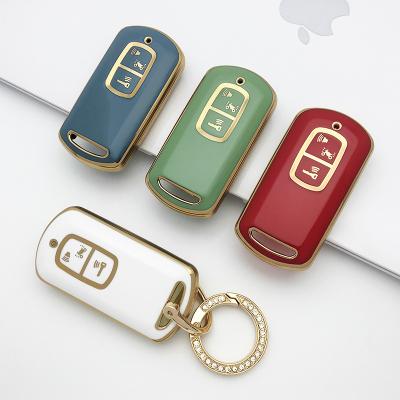 China Decorate And Protect Car Keys Well Without External Scratch 3 Button Key Covers TPU Motorcycle Key Case Cover Holder Protector For Honda Vario PCX Advance Sh125 150 for sale