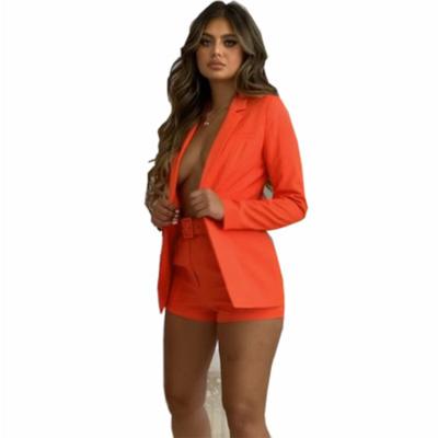 China European and American thin upper women's suit suit temperament sexy women's fashion casual coat anti-wrinkle Anti-wrinkle for sale