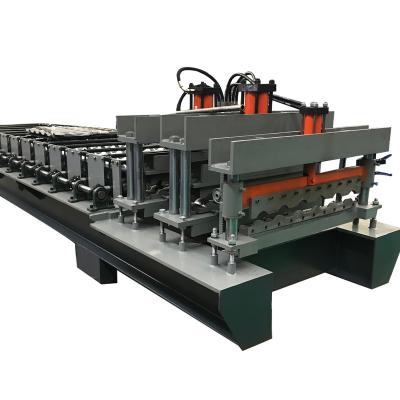 China Hot Sales Hotels Type Full Automatic Roofing Tile Panel Sheets Making Machine Roll Forming Machine for sale