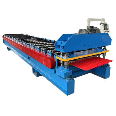 China Fully automatic full automatic metal roof tile making machine/panel roofing sheet making machine/corrugated steel roofing machine for sale