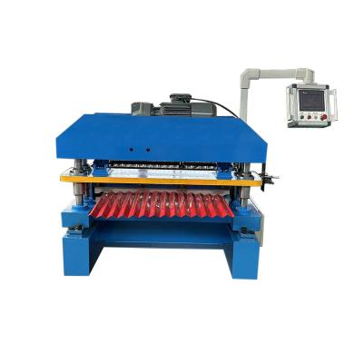 China Fully Automatic Fully Automatic Metal Ibr Steel Roof Sheet Making Machine Corrugated Sheet Roll Forming Machine for sale