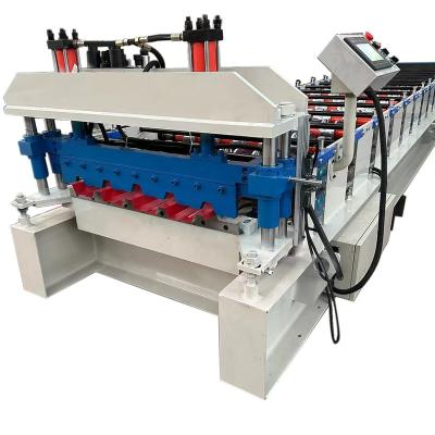 China Hotels PBR Panel Roll Forming Machine USA Market for sale