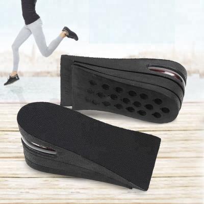 China Height Increase / Shock Absorption / 3 Layers Breathable PU Height Adjustable Half Length Increase Insole for sale