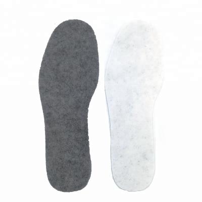 China Warm Soft Wool Felt Shoe Insole 70% Warm Wool Content Of Wool for sale