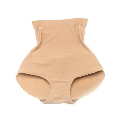 China Women Viable Underwear Breathable Waist High Hip Up Butt Lifter Foam Padded Panties for sale