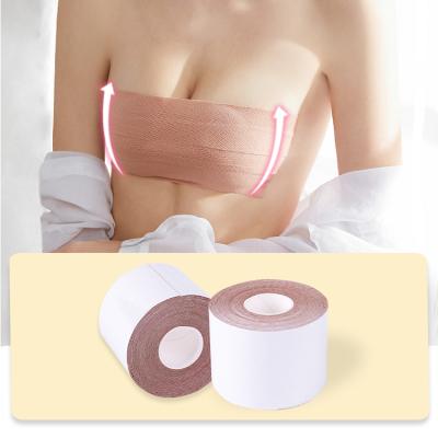 China Single / Double Double Side Lift Up 2021 Brown Adhesive Side Adhesive Breast Boob Bandage And Nipple Cover for sale