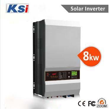 China 8kw 10kw 48v hybrid solar inverter with MPPT charger for solar power system for home and government for sale