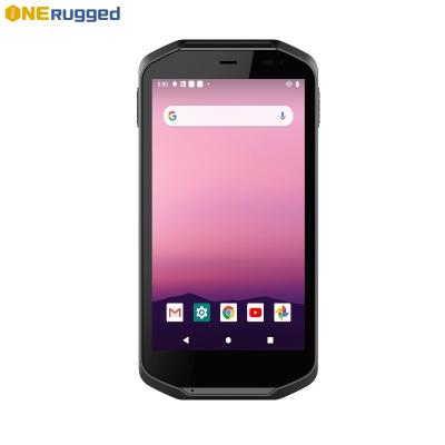 China 4GB Memory Capacity 5inch Rugged Android PDA with GPS NFC UHF and Back Clip Batteries for sale