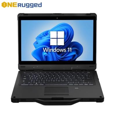 Cina 13.3-inch Ruggedized Laptops Win10/11 IP65 700nits Tastiera retroilluminata Corpo in lega di magnesio in vendita