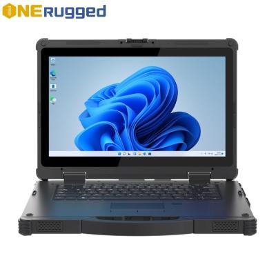 China ONERugged N15T 15.6-Inch Industrial Tough Laptop Win11 Intel Core i5/i7 5G RJ45 RS232 for sale