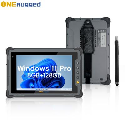 China 8-Inch Tough Tablet PC ONERugged M80J with Intel Processor NFC 1000 nits Waterproof for sale