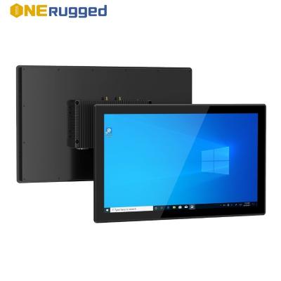 China P21J 21.5 Inch Rugged Fanless Server Touch Screen Panel PC with Win10/11 and IP65 Rating for sale