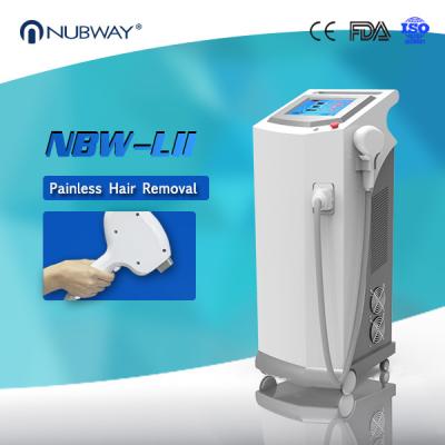 China Nubway Painless Permanent 808nm Diode Laser Hair Removal Machine for sale