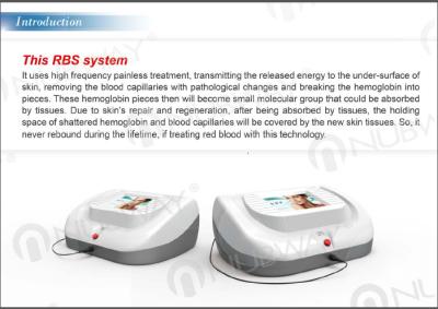 China Nubway 30MHz 0.01mm 0.03mm Needle Spider Veins Facial Veins Removal Machine for sale